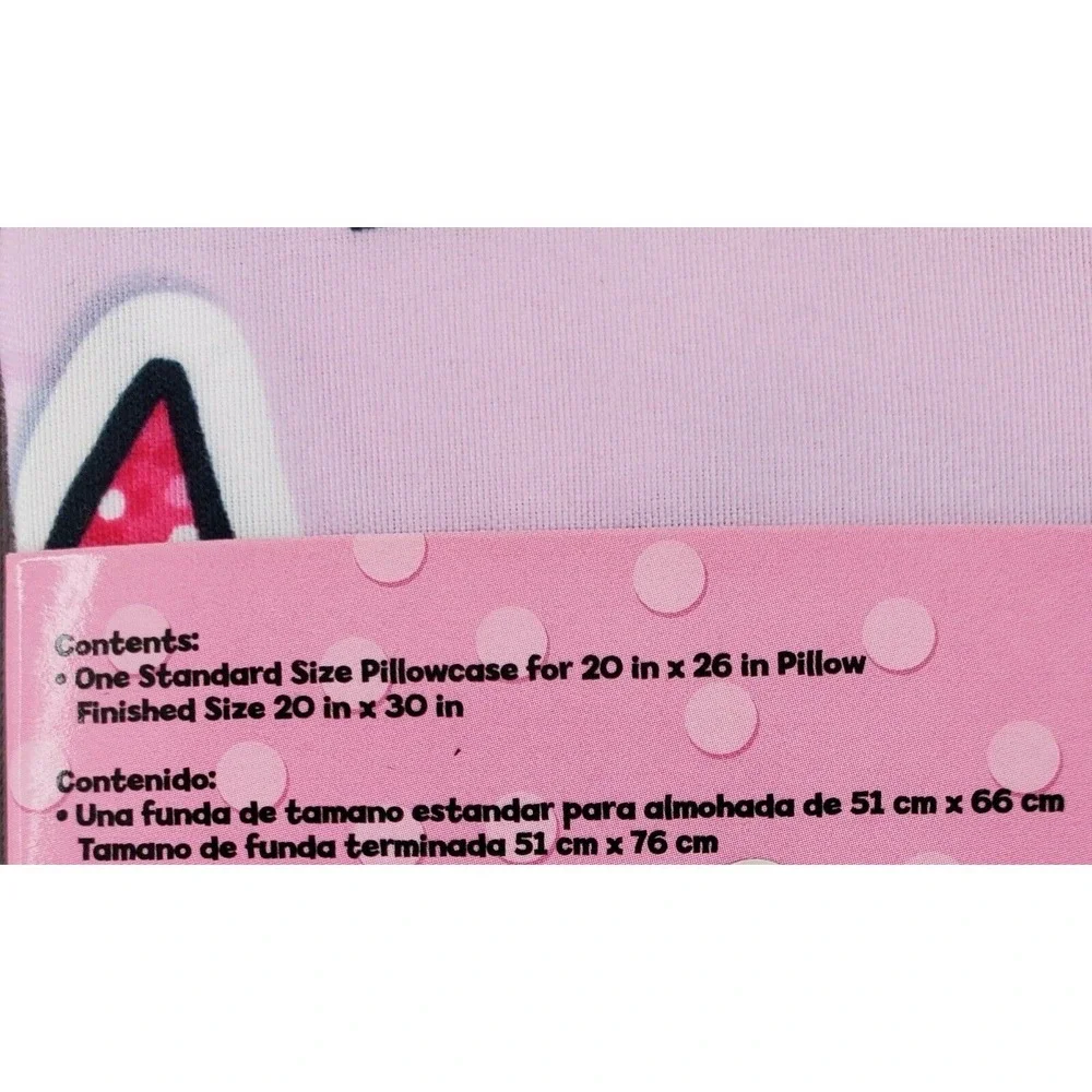 LOL Surprise Glitter Gals Reversible‎ Standard Pillowcase Pink Multicolor 20x30